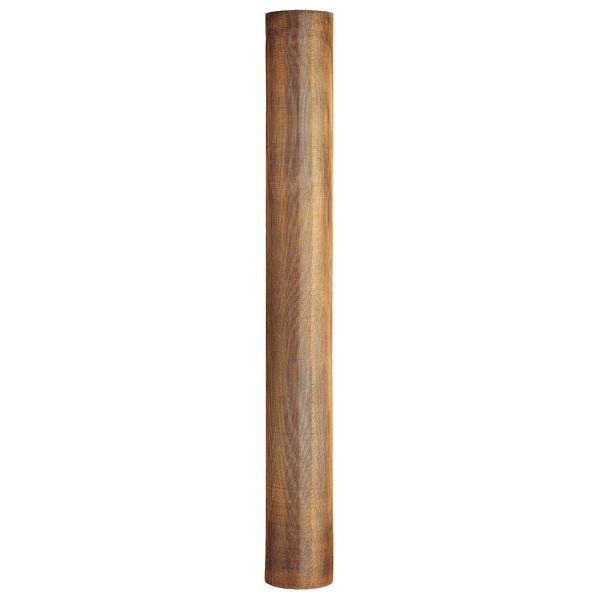 Door and Window Screen, Bronze, 60 in W, 100 ft L, 0.011 in Wire Dia, Bronze