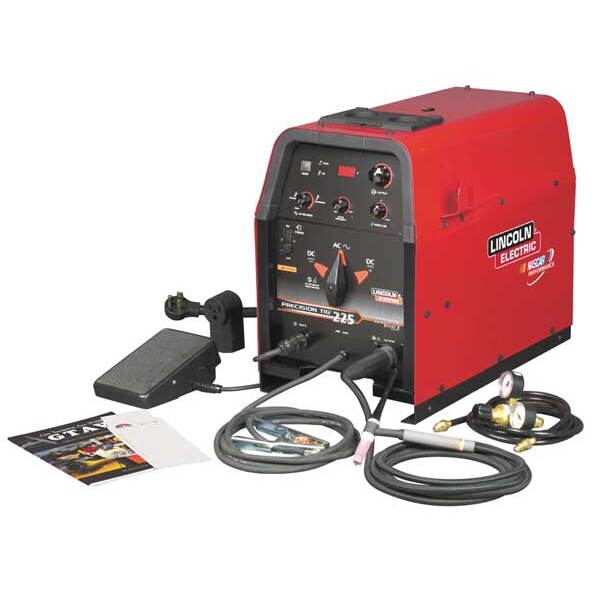 Tig Welder, Precision TIG 225 Ready-Pak Series, 208/230V AC, 230 Max. Output Amps