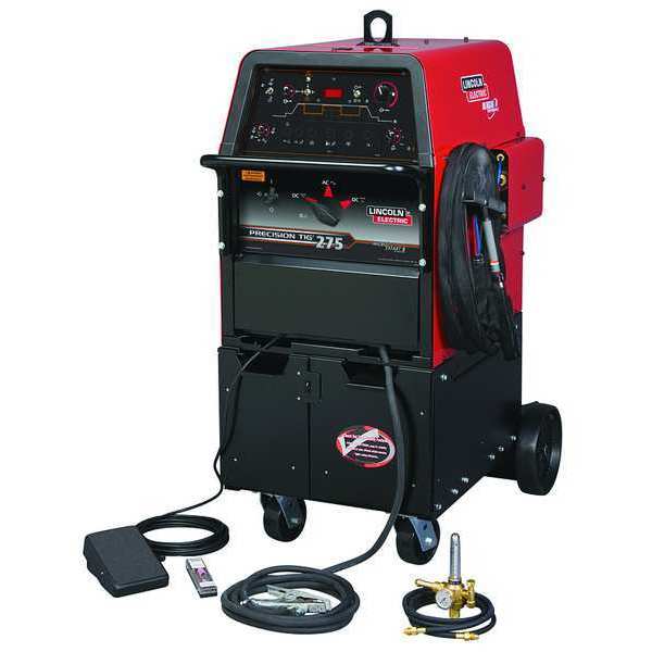Tig Welder, Precision TIG 275 Ready-Pak Series, 208/230/460V AC, 340 Max. Output Amps
