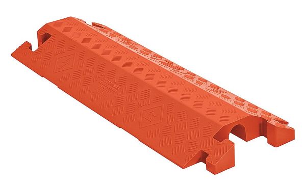 Cable Protector, Drop Over, 1 Channel, 3ft.