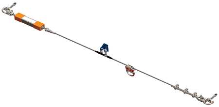Horizontal Lifeline, 180 ft., 310 lb. Weight Capacity