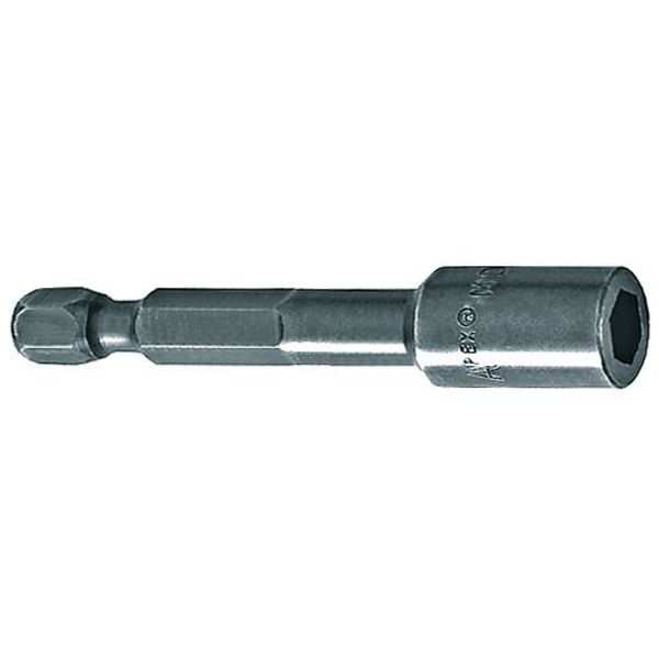 Socket Adapter, 1/4 Hex, 3/8 Sq, 3 In, PK5