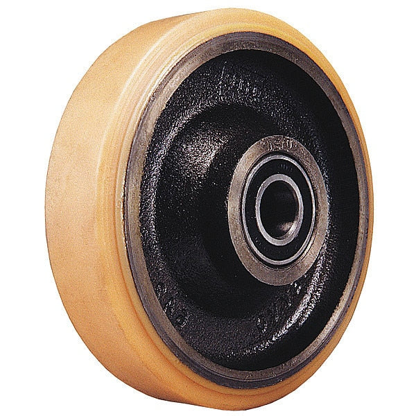Caster Wheel, Plyurethane, 12 in., 3080 lb.