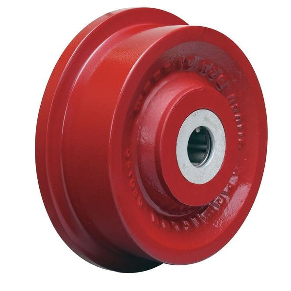 Caster Wheel, Cast Iron, 6-1/8 in., 2500 lb