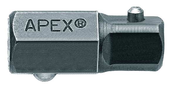 16 mm Drive Socket and Ratchet Wrench Adapter, Metric, 1 pcs