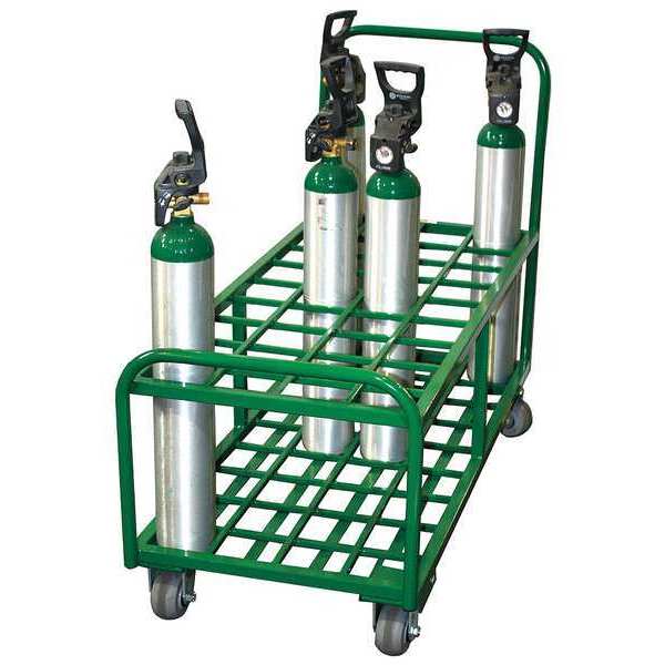 Cylinder Trolley, 17-3/4 In. W, 2400 lb.