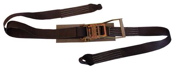 Cargo Strap, Ratchet, 9 ft.x2 In., 1666 lb.