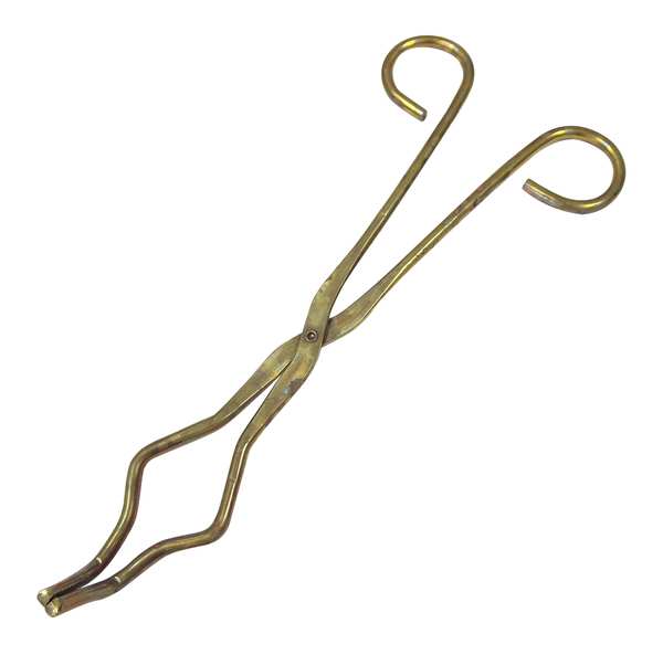 Crucible Tongs, 9 In, Brass