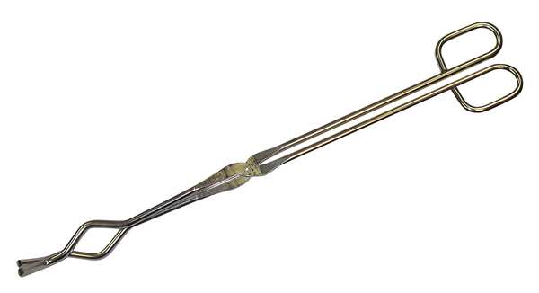 Extra-Long Tongs, 28 In, Stainless Steel