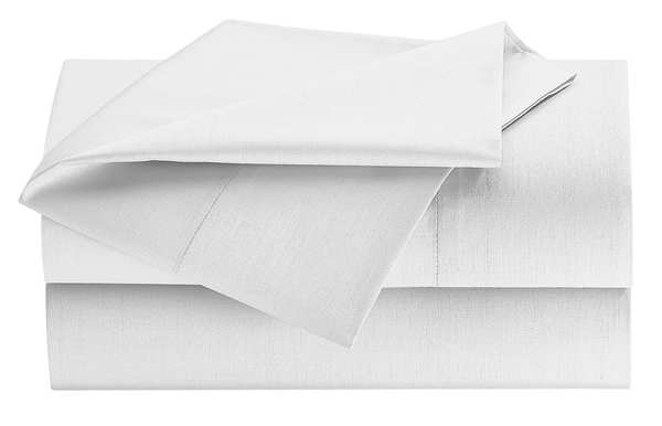 Flat Sheet, XL Twin, White, 69