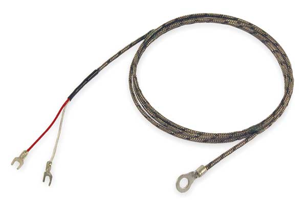 Thermocouple Probe, Type J, Length 12 In