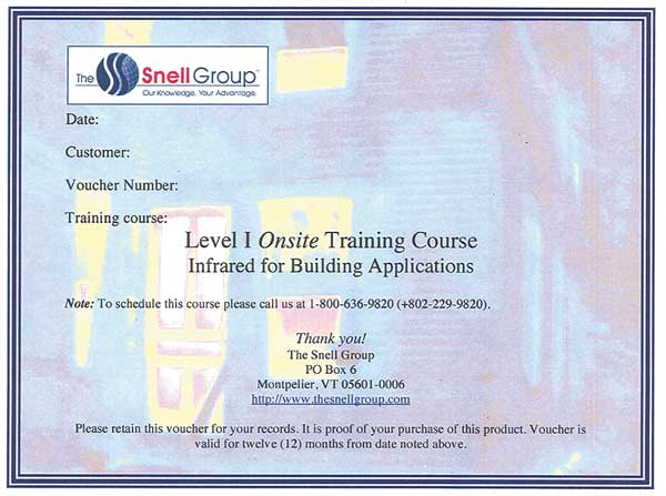 Level I Thermography Training, Onsite