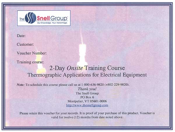 Thermography Training, Onsite, Electrical
