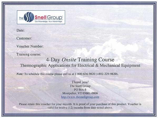 Thermography Training, Onsite