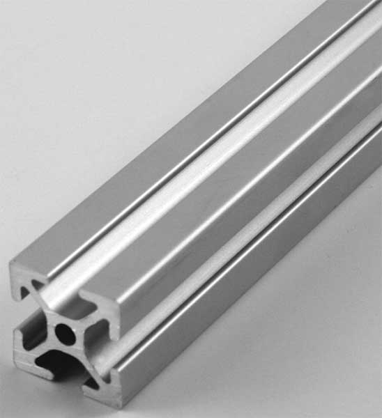 Framing Extrusion, Smth, L96In, 0.524Lb/Ft
