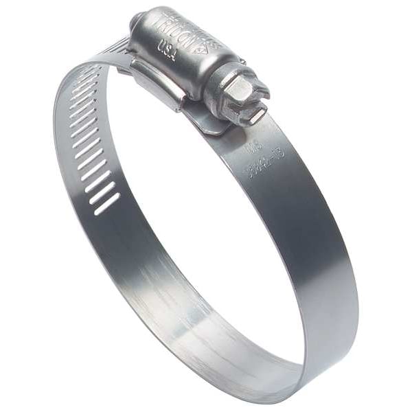 Hose Clamp, 3/8 to 7/8 In, SAE 6, SS, PK500