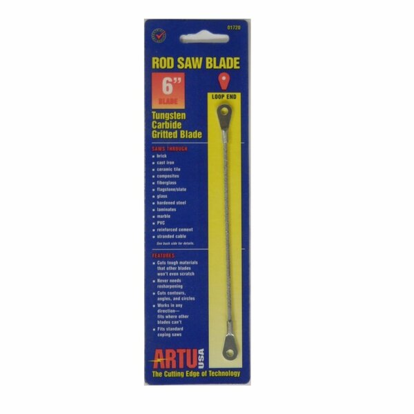 Tungsten Carbide Grit Rod Saw Blade, 6