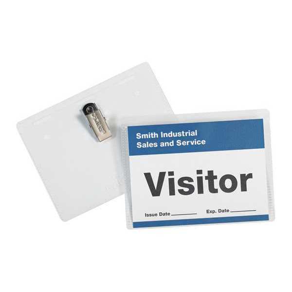 Badge Holders, Clip-On, 4
