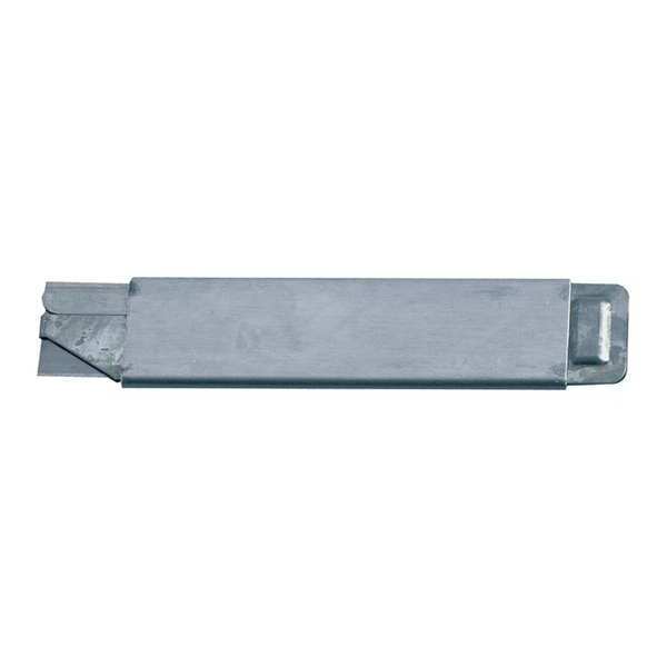 Economy Steel Box Cutter, Silver, 12/Case