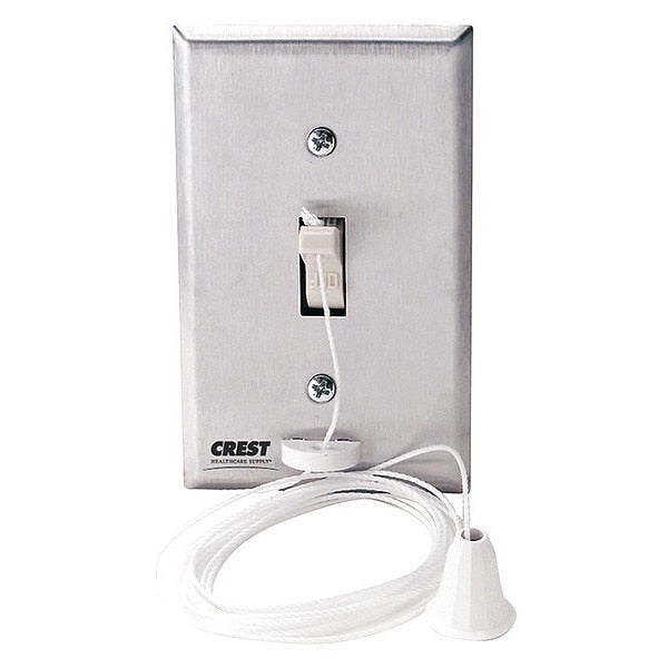 Pull Cord Station, 12 to 120V, DPST Switch