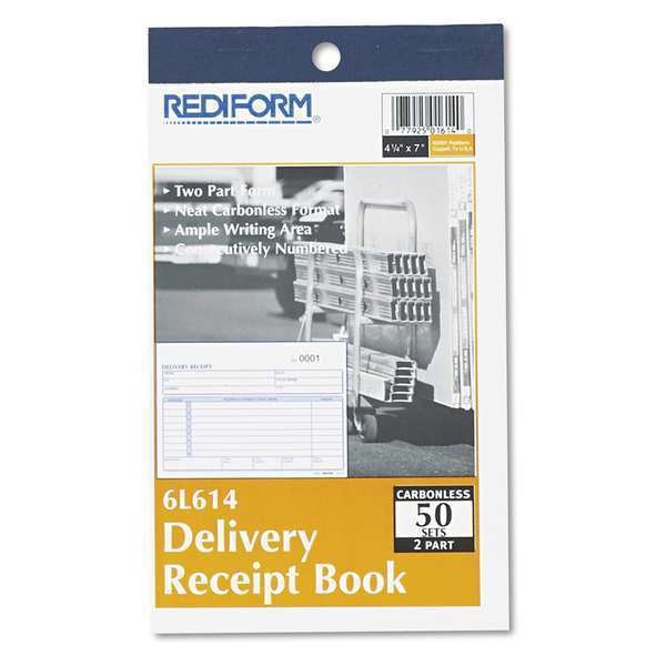Delivery Receipt Book, 50 Sets