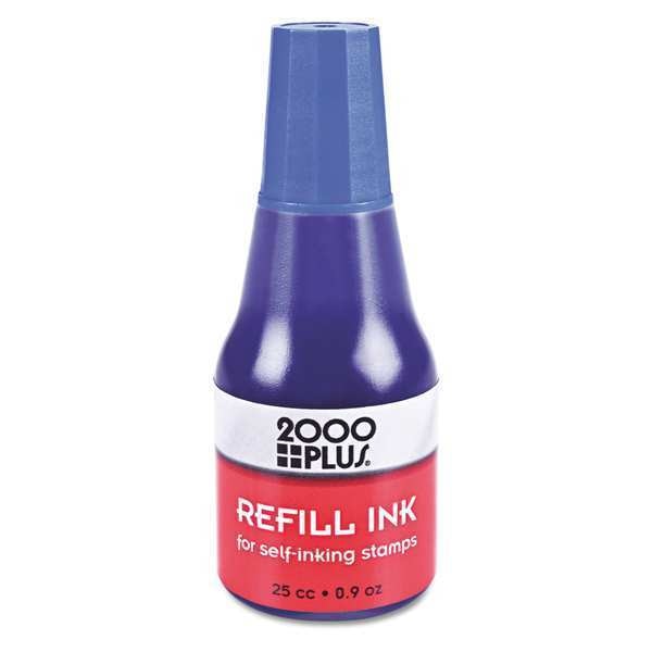 Ink, 2000PlusSelfInking, Blue