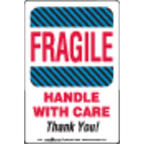 Fragile Handle, w/Care Thank U, Labl, PK500