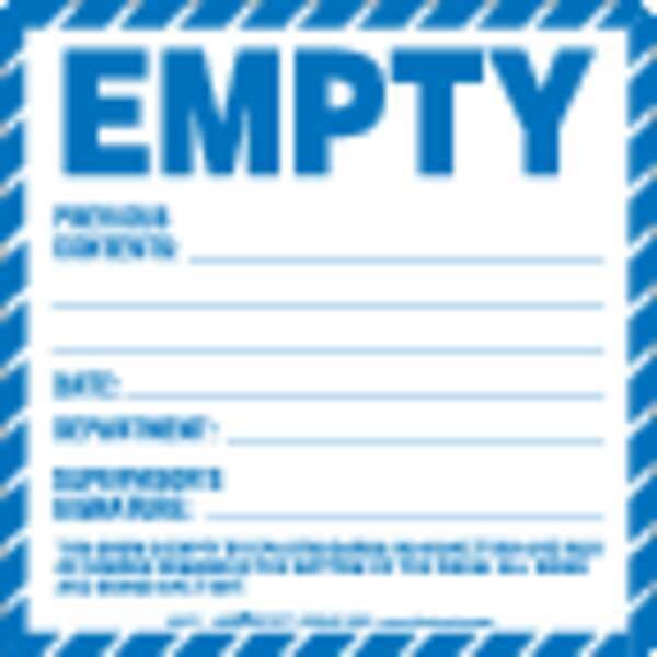 Empty Label, PVC-Free Film, 6