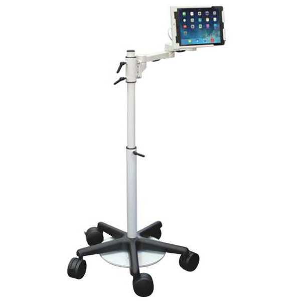 Tablet Charging Cart, Gray, 46
