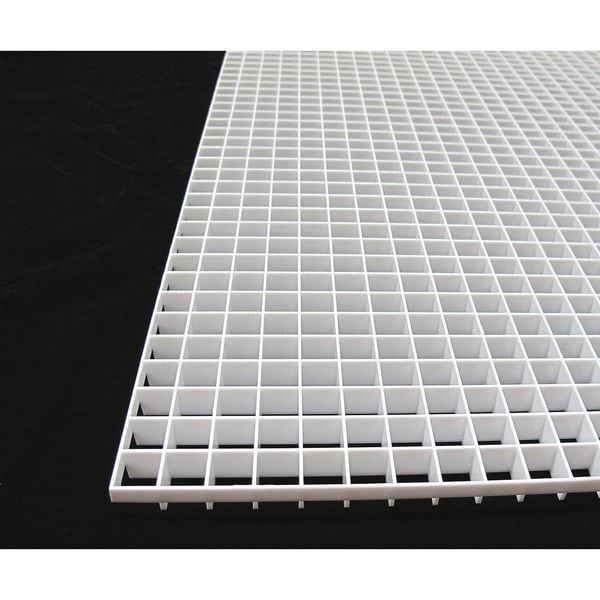 Return Air Grille, 48 X 24, Painted, Plastic