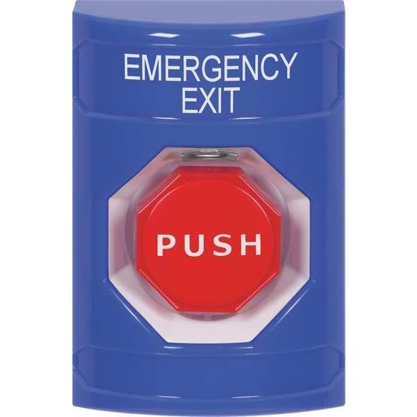 Emergency Exit Push Button, Key-To-Reset