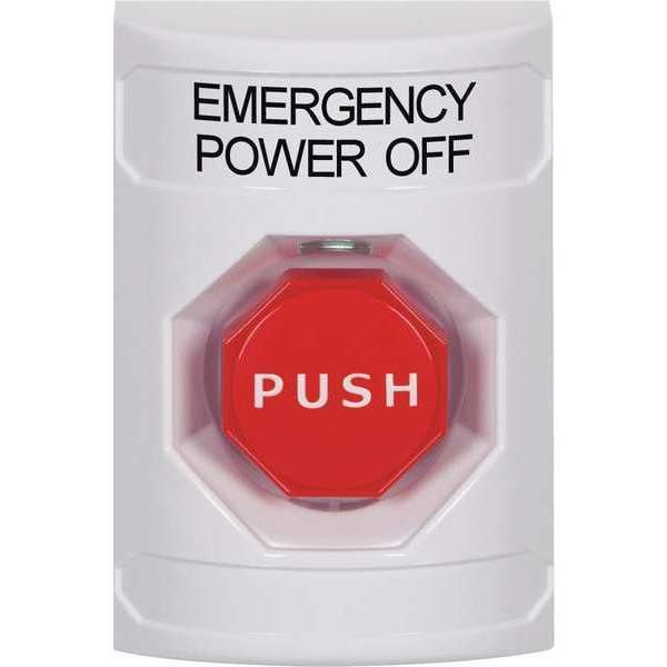 Emergency Power Off Push Button, SPDT