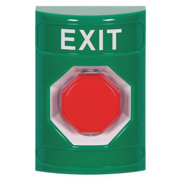 Exit Push Button, Green, Polycarbonate – The Avenjers