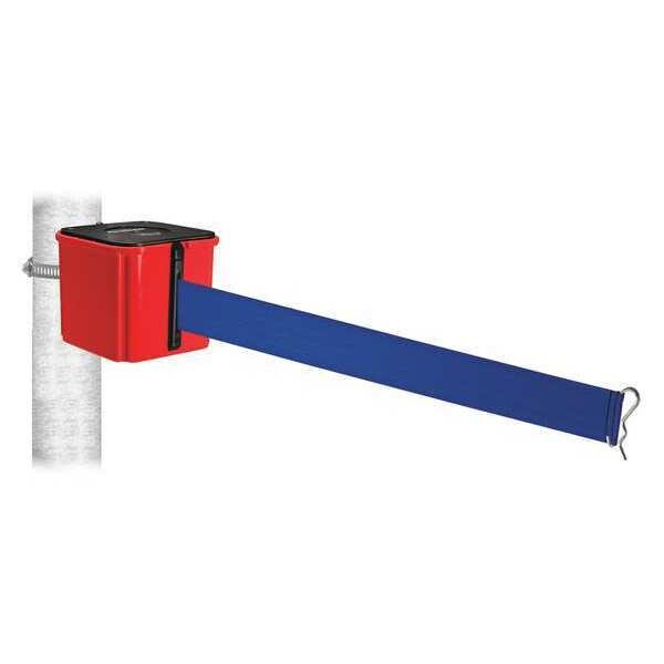 Belt Barrier, Hose Clamp Mount, Blue Belt