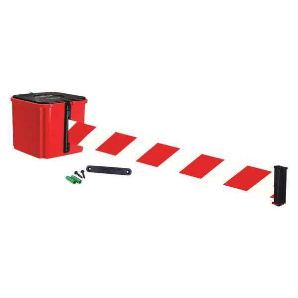 Belt Barrier, Fixed/Removable Mount, Red
