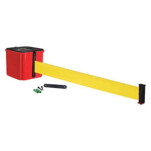 Belt Barrier, 30 ft. Belt L, Yellow Belt