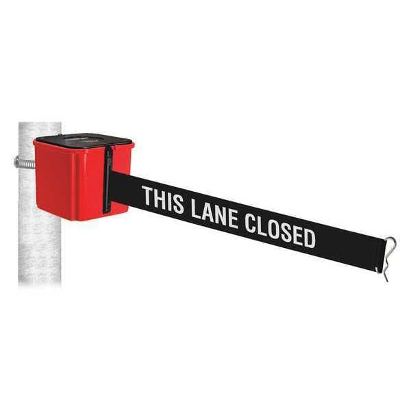 Belt Barrier, 15ft. Belt, Hose Clamp Mount