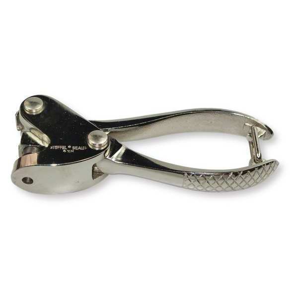 Alucast Seal Press, Carbon Steel, Silver