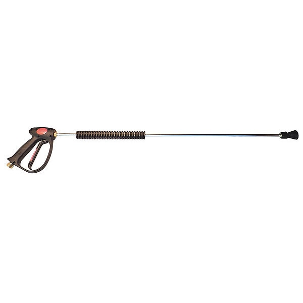 Spray Gun, 43 3/4 in Lg, 4,500 psi Max. Pressure, 8 gpm Max. Flow, 3/8 in FNPT