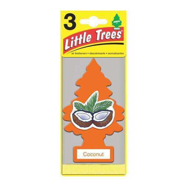 Air Freshener, Card with String, Yllw, PK3