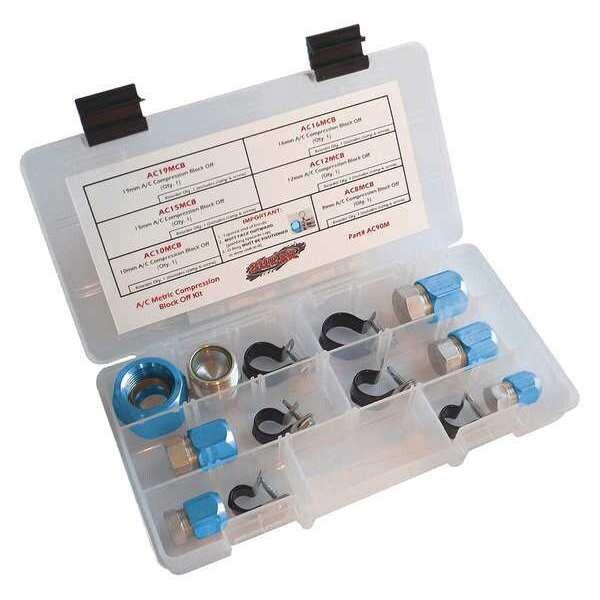 Compression Block Off Kit, 6 Pieces