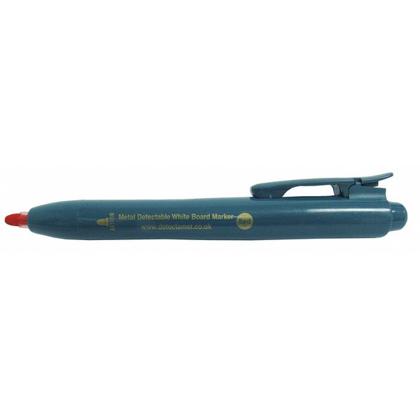 Detectable Dry Erase Marker Set, Round Barrel, PK10