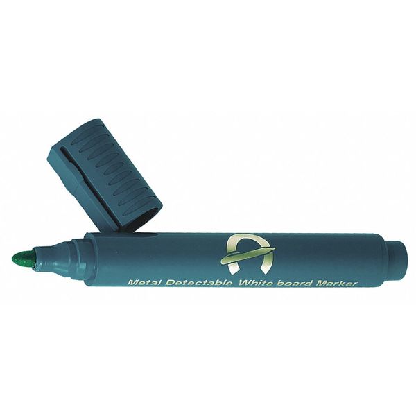 Detectable Dry Erase Marker Set, Round Barrel, PK10
