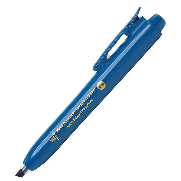 Permanent Metal Detectable Permanent Marker, Green Color Family