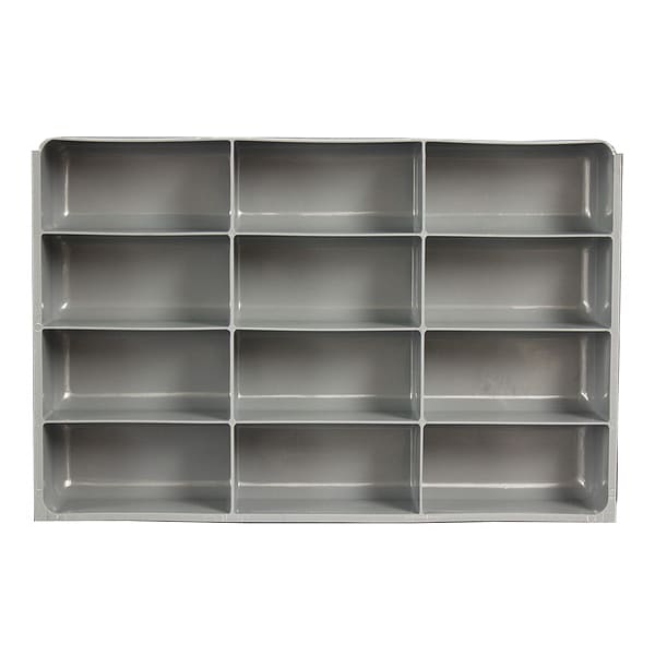 Compartment Drawer Insert with 12 compartments, Polypropylene, 3