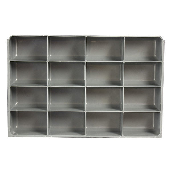 Compartment Drawer Insert with 16 compartments, Polypropylene, 2