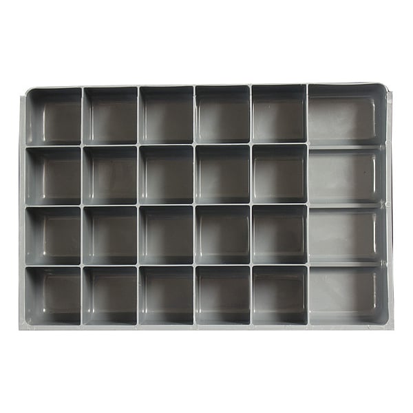 Compartment Drawer Insert with 21 compartments, Polypropylene, 2