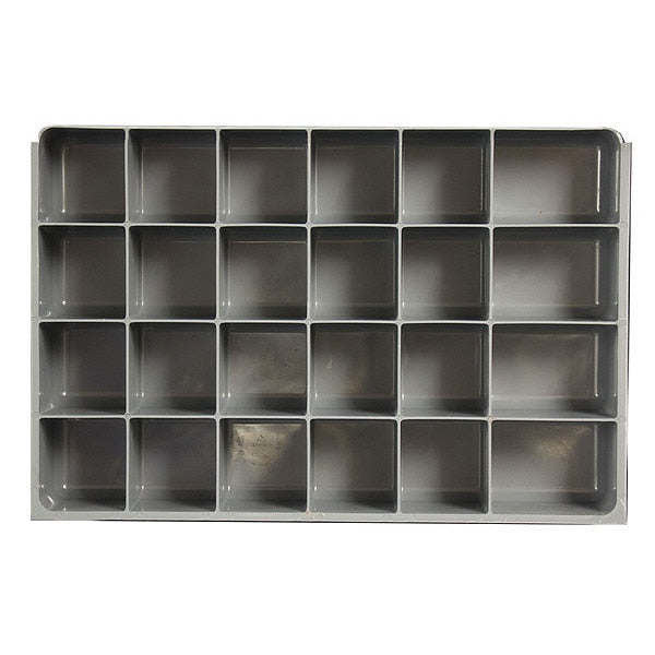 Compartment Drawer Insert with 24 compartments, Polypropylene, 2