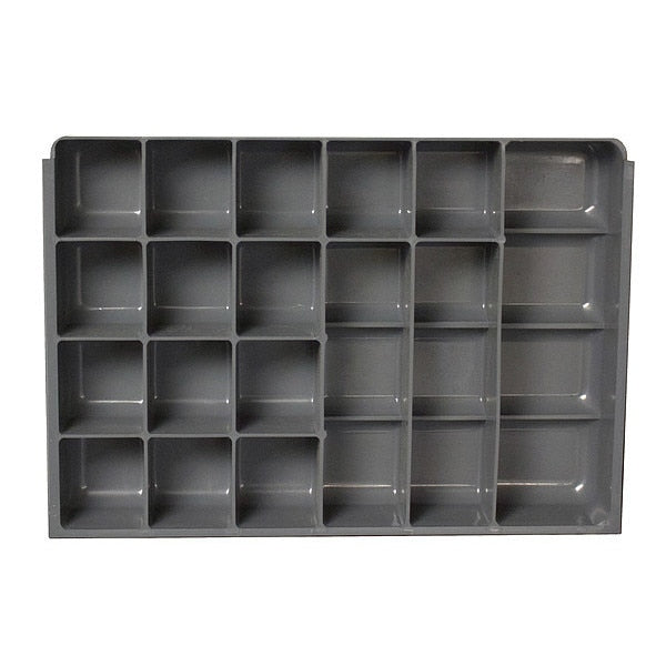 Compartment Drawer Insert with 17 compartments, Polypropylene, 2