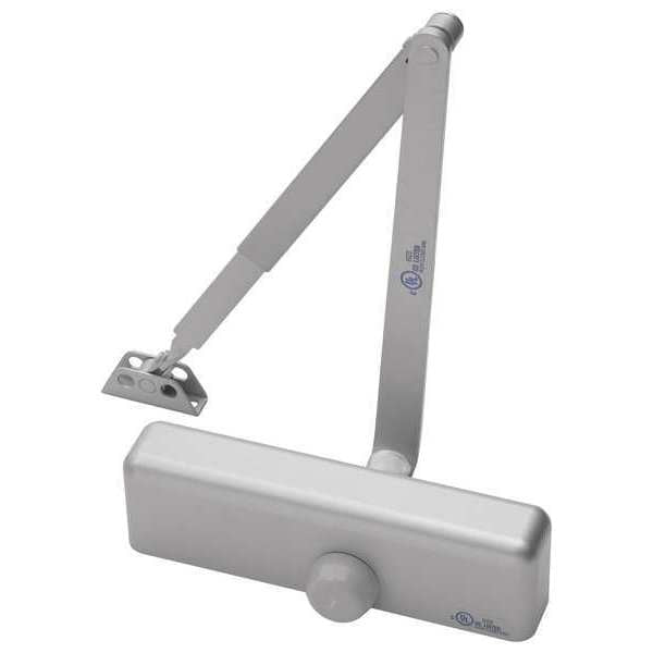 Manual Hydraulic GAV 1101 Door Closer Heavy Duty Interior and Exterior, Silver